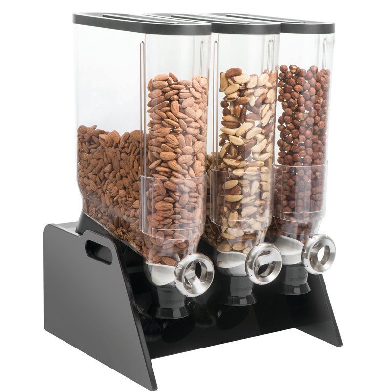 Rosseto ProBulk Triple Bamboo Stand Cereal Dispenser Wayfair